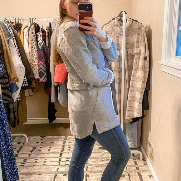 Lululemon Light As Warmth Jacket PrimaLoft Fleece Grey 6 - Picture 4 of 12